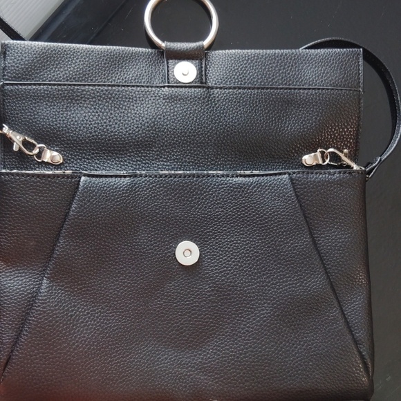 Carlos By Carlos Santana Envelope Front Ring Purse Black - Picture 14 of 16